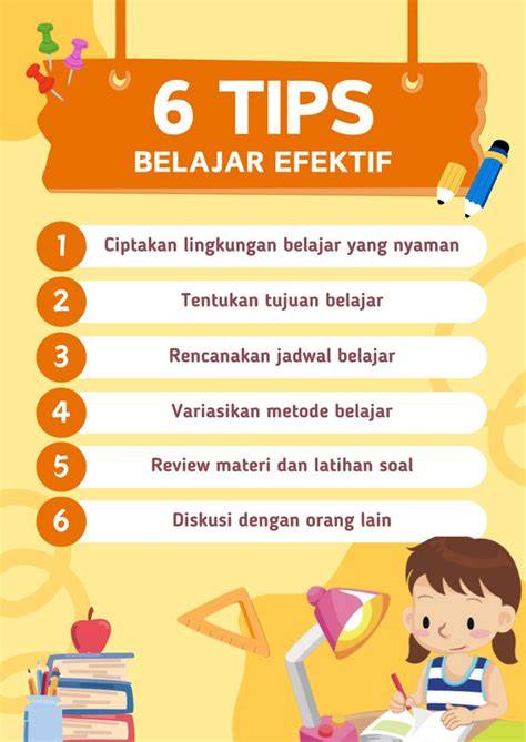 ilustrasi tips belajar
