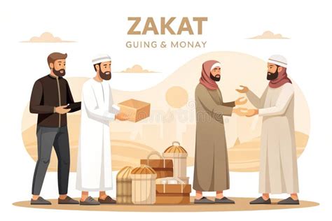 ilustrasi zakat distribution