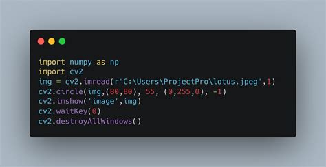 image processing python source code