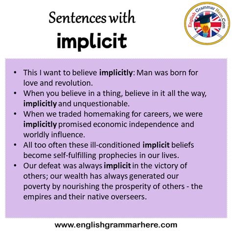 implicit information example sentence