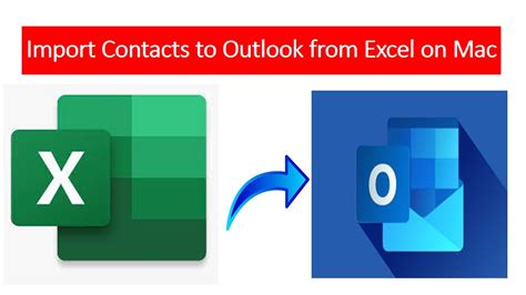 import contacts to outlook from excel mac