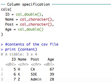 import csv file in r programming