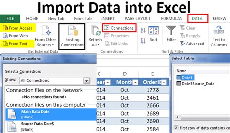 import data from excel to excel automatically