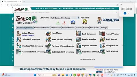 import data from excel to tally prime 4.0