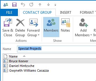 import email addresses from excel to outlook 365 distribution list