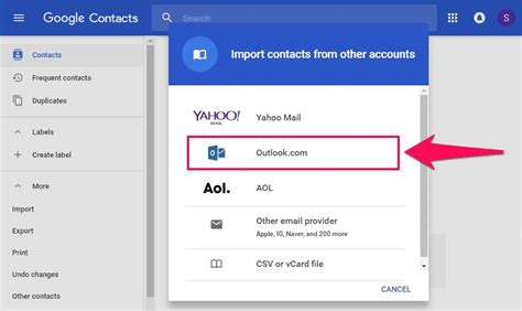 import email folders to gmail