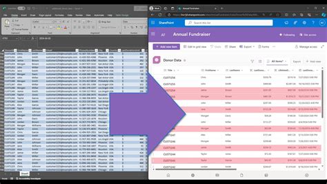 import excel data into sharepoint list using power automate