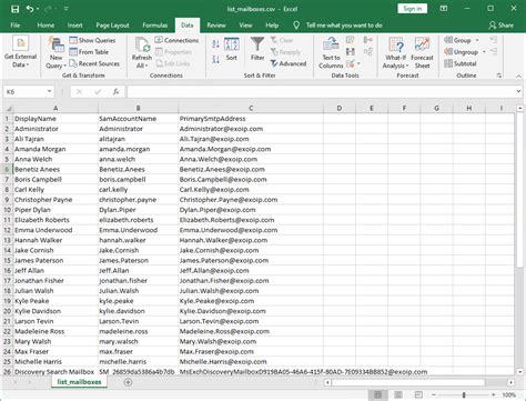 import mailing list from excel to word