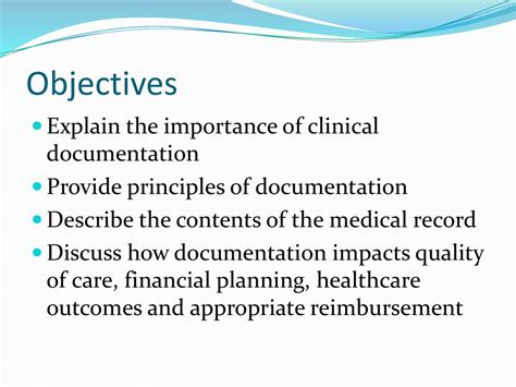 importance of documentation in healthcare