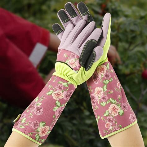 importance of gardening gloves with long sleeves