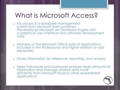importance of microsoft access