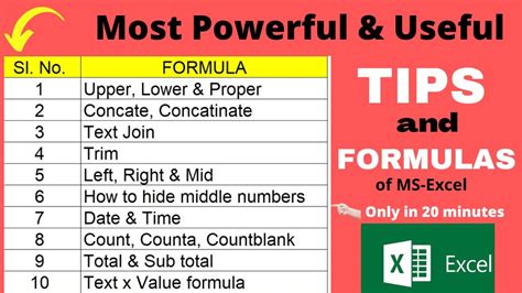 importance of ms excel in points