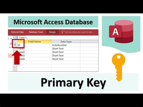 importance of primary key in ms access
