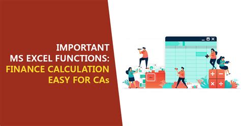 important excel functions for finance