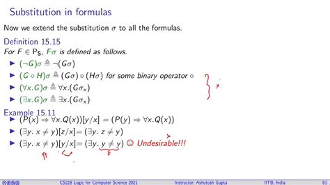 in first order predicate logic what is a closed formula
