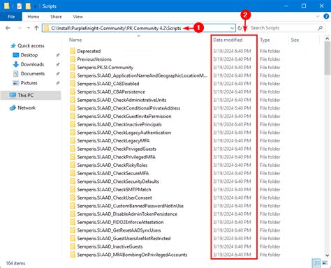 in which directory can you find scripts for active services