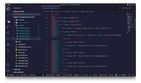 indentation shortcut in visual studio code mac