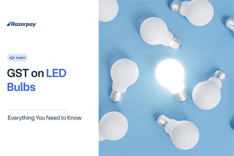 indicator bulb hsn code and gst rate