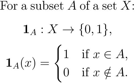 indicator function examples