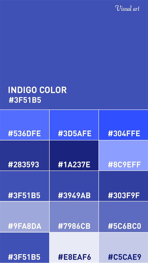 indigo blue color hex code