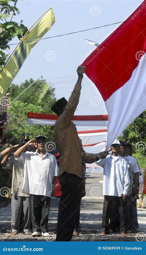 indonesia flag raising ceremony