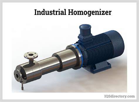 Industrial homogenizer