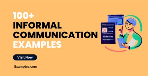 informal written communication examples