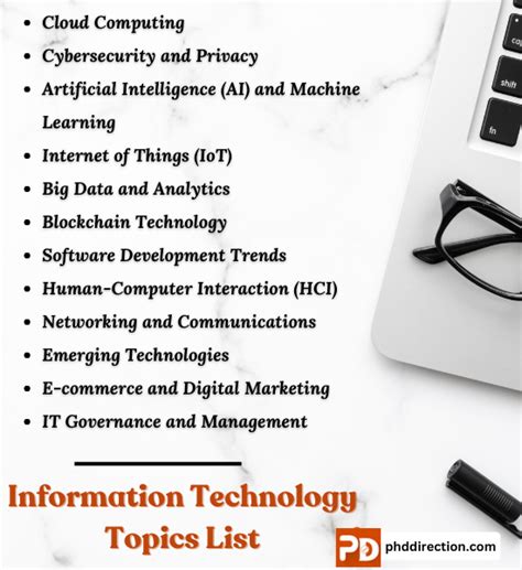 information technology topics for presentation for college students