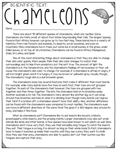 informational text examples for grade 3 english