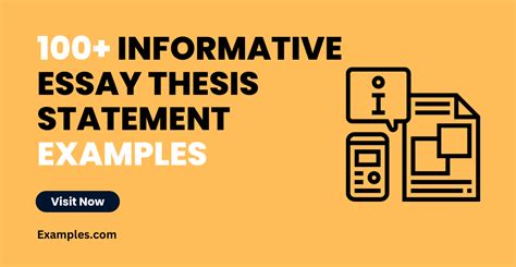 informative essay thesis statement examples