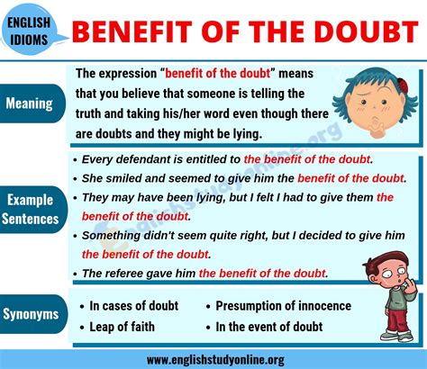 initial doubts meaning