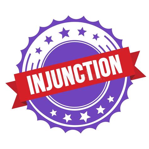 Injunction Sign
