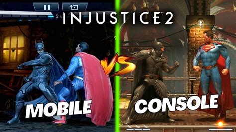 injustice vs injustice 2 mobile