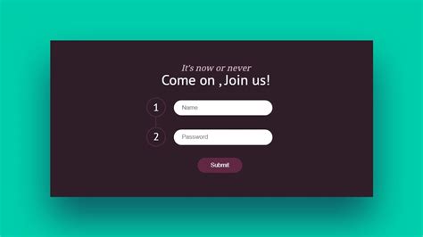 input html css code