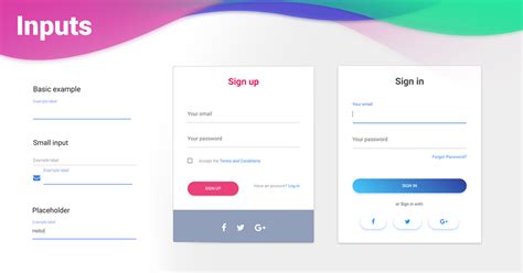 input html template