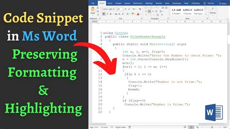 insert python code in word