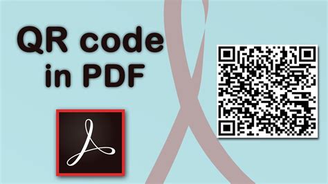 insert qr code in pdf