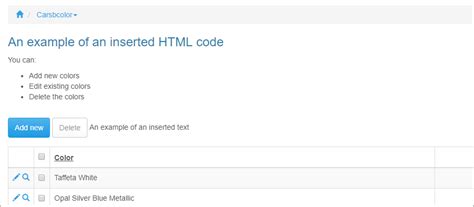 insert text code