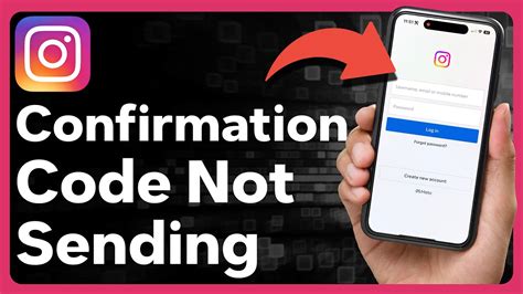 instagram not accepting confirmation code