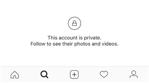 instagram private account