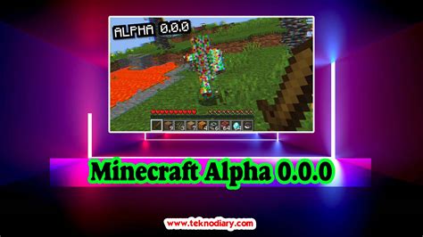 Instal Game Minecraft Alpha 0.0.0 di Android Anda