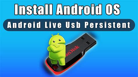 install android x86 on usb