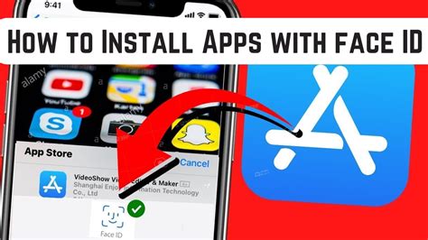 install apps using face id
