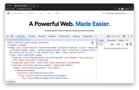 install chrome developer tools