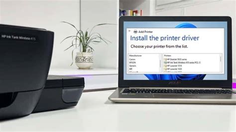 install driver printer