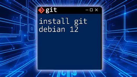 install git client debian