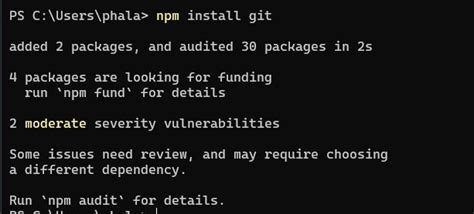 install git globally using npm