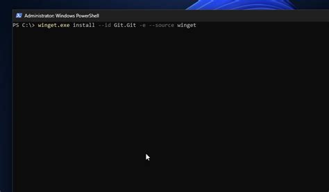 install git terminal