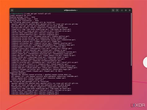 install git terminal ubuntu