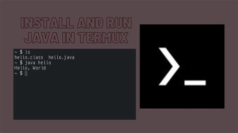 install java in termux